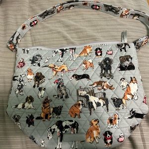 Vera Bradley dog show bucket bag